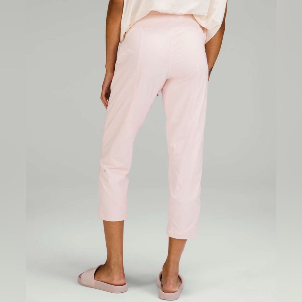 Lululemon Dance Studio Mid-Rise Lined Crop 25" in Strawberry Milkshake 2 - Picture 3 of 5
